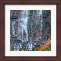 Framed Rainbow View Of Bridal Veil Falls, Utah