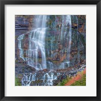 Framed Rainbow View Of Bridal Veil Falls, Utah