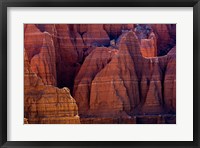 Framed Eroded Cliffs In Capitol Reef National Park, Utah