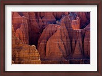 Framed Eroded Cliffs In Capitol Reef National Park, Utah