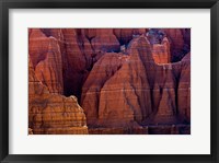 Framed Eroded Cliffs In Capitol Reef National Park, Utah