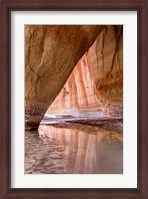 Framed Slide Arch In Paria Canyon, Utah