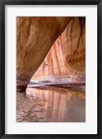 Framed Slide Arch In Paria Canyon, Utah