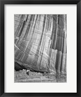 Framed White House Ruin Canyon De Chelly, Utah (BW)