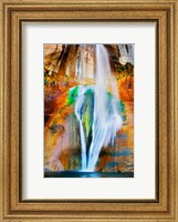 Framed Lower Calf Creek Falls, Utah