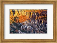 Framed Sunrise At Bryce Point Bryce National Park, Utah