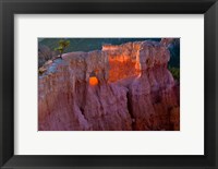 Framed First Light On The Hoodoos At Sunrise Point, Bryce Canyon National Park
