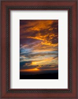 Framed Sunset From The Colorado Plateau, Utah