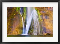 Framed Lower Calf Creek Falls Detail, Utah