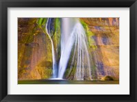 Framed Lower Calf Creek Falls Detail, Utah