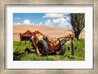 Framed Tractor Used For Fence Building, Washington