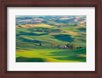 Framed Farmland Viewed From Steptoe Butte, Washington State