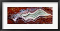 Framed Mexican Crazy Lace Agate I