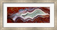 Framed Mexican Crazy Lace Agate I