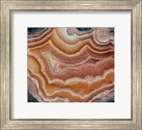 Framed Banded Mexican Agate