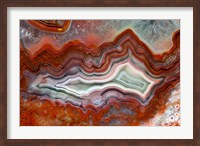 Framed Mexican Crazy Lace Agate II