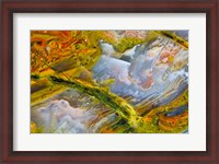 Framed Rainbow Ridge Picture Agate