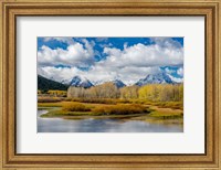 Framed Grand Teton National Park Panorama, Wyoming