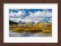 Framed Grand Teton National Park Panorama, Wyoming