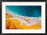 Framed Grand Prismatic Spring, Yellowstone National Park, Wyoming