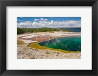 Framed Abyss Pool, West Thumb Geyser Basin, Wyoming