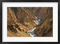 Framed Yellowstone River Landscape, Wyoming