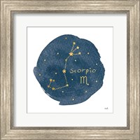 Framed Horoscope Scorpio