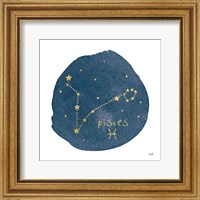 Framed Horoscope Pisces