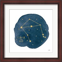 Framed Horoscope Libra