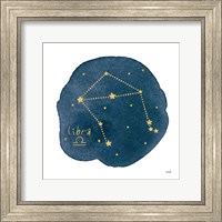 Framed Horoscope Libra