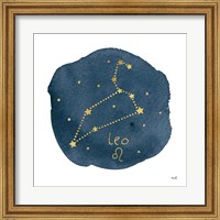 Framed Horoscope Leo