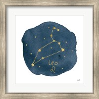 Framed Horoscope Leo