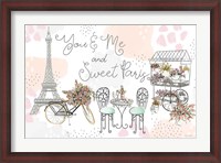 Framed Sweet Paris I