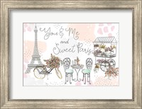 Framed Sweet Paris I