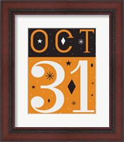 Framed Festive Fright October 31 I