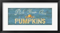 Floursack Autumn XI Framed Print