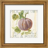 Framed 'Floursack Autumn VII' border=