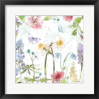 Framed 'Spring Splash II' border=