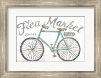 Framed White Barn Flea Market I