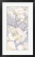 Breezy Blossoms I Sage Framed Print