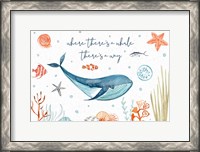 Framed Whale Tale III