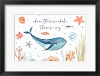 Framed Whale Tale III