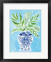 Elegant Chinoiserie II Framed Print