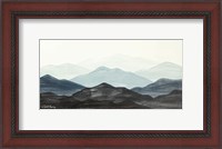 Framed Blue Ridge Mountain Range I