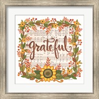 Framed Grateful Wreath