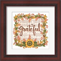 Framed Grateful Wreath