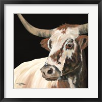 Framed Longhorn Love