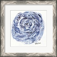 Framed Blue Rose