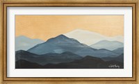 Framed Blue Ridge Mountain Range II
