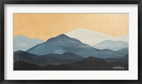 Framed Blue Ridge Mountain Range II